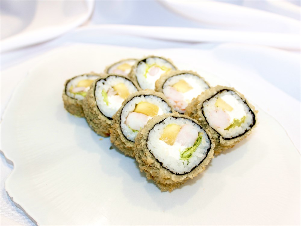 РОЛЛ В ТЕМПУРЕ С КРЕВЕТКОЙ 1000836 - фото 4678